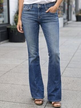 7 FAM "A" POCKET JEANS FLARE size 28!!!